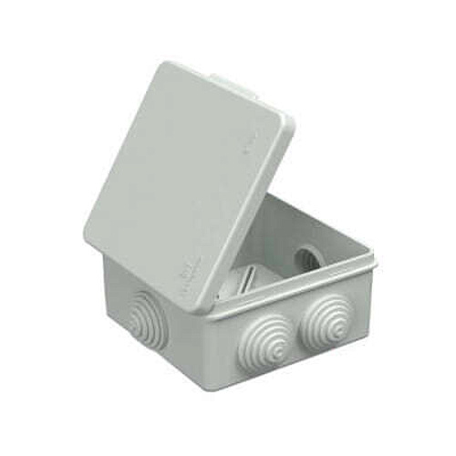  Коробка распределительная 40-0302 для о/п безгалогенная (HF) серая 100х100х50 (1 шт/уп) Промрукав 