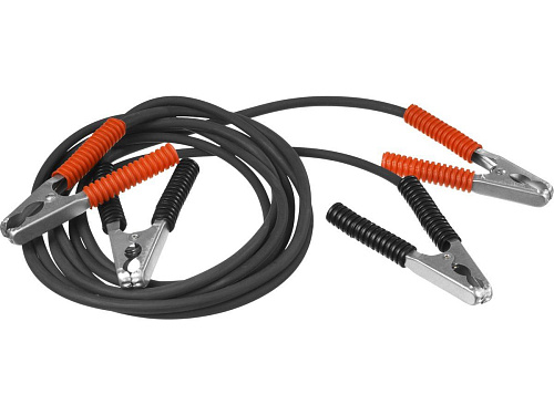  Пусковые провода, 200А, 2м, морозостойкие, в пакете СИБИН 