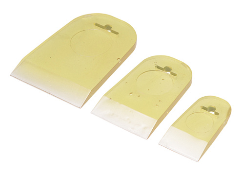  Набор шпателей ПВХ, 3 шт (40, 60, 80 мм) (прозрачные) (шт.) 