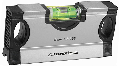  Уровень STAYER "PROFI" МИНИ с уклоном, 2.0:100 