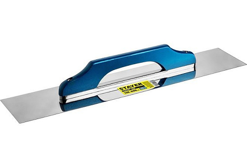  STAYER Eхpert 600 130х600 мм гладилка "Швейцарская" нержавеющая с деревянной ручкой 