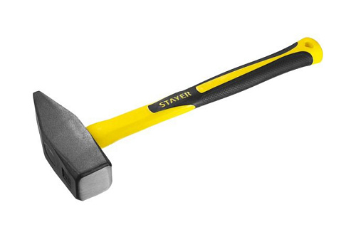  Молоток слесарный с фиберглассовой рукояткой STAYER Hercules 2000 г 