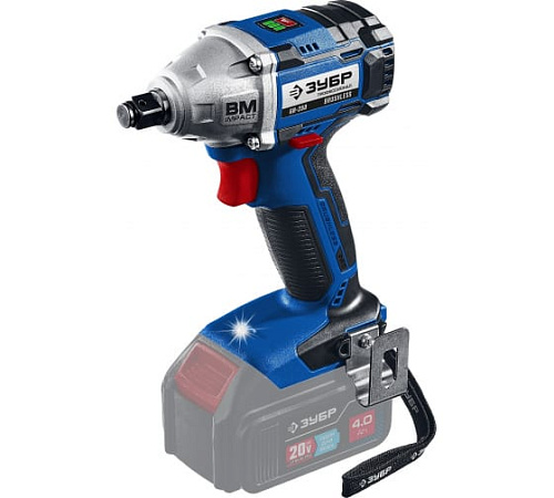  Гайковерт бесщеточный, без АКБ, в коробке, Профессионал ЗУБР 20В  GB-250 