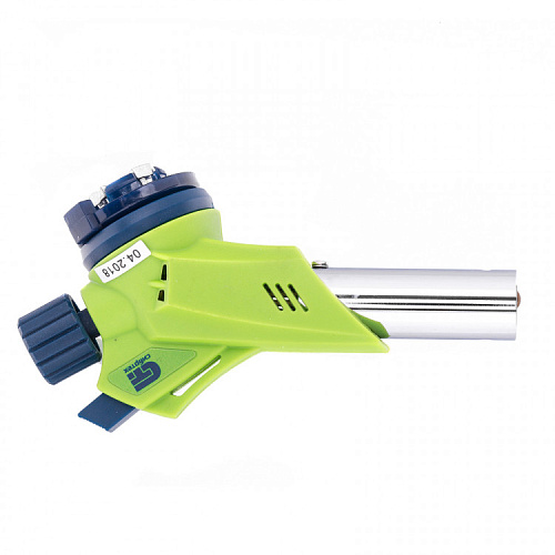  Горелка газовая на бутановый баллон, пьезоподжиг// Сибртех. 91421 