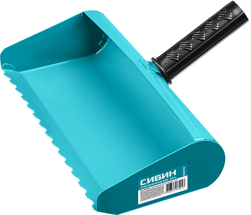  Строительная кельма-ковш СИБИН 300 мм, резиновая рукоятка, 270 мм, сталь 1,3 мм 
