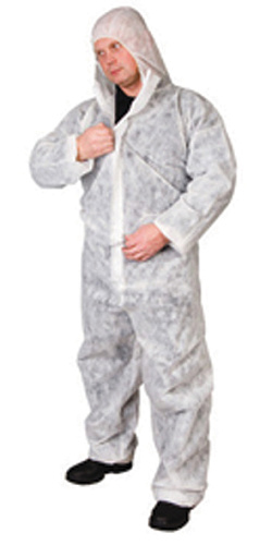  Комбинезон защитный с капюшоном из спанбонда, размер XL (Remocolor) (шт.) 