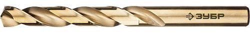  Сверло по металлу КОБАЛЬТ, сталь Р6М5К5, класс А, ЗУБР Профессионал 29626-13, d=13 мм 