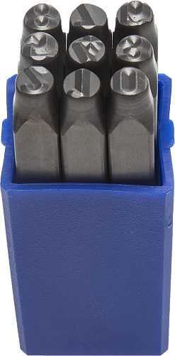  Клейма ЗУБР цифровые арабские, шрифт 6мм 