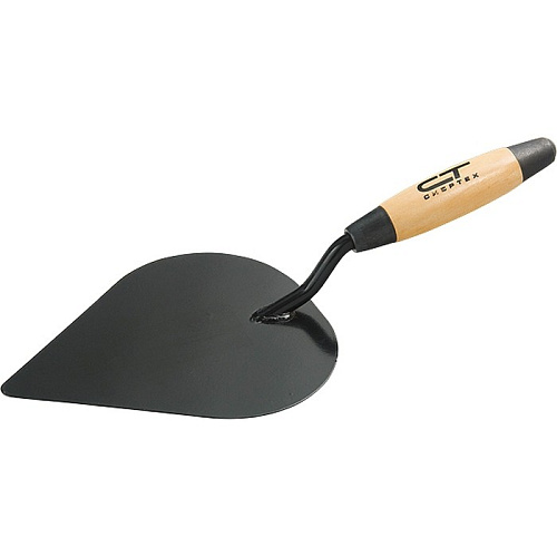  Кельма штукатурная стальная, деревянная усиленная ручка // СИБРТЕХ 