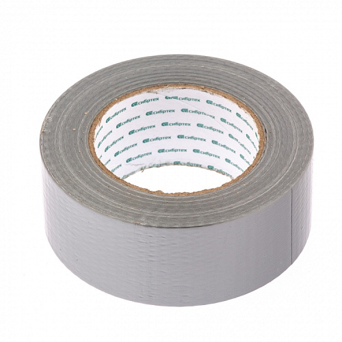  Лента клейкая армированная, 48 х 50, серебро // СИБРТЕХ 