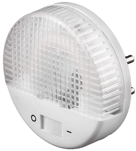  Светильник-ночник СВЕТОЗАР, U-образная люминесцентная лампа,  с выключателем, 1W, цветовая температу 