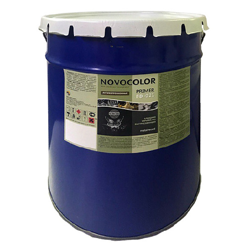  Грунтовка ГФ-021 ТУ красно-коричневая (25 кг) 