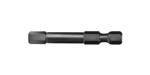  Биты HEX6, 50мм, 2шт, тип хвостовика E 1/4", на карточке ЗУБР "ПРОФИ" 