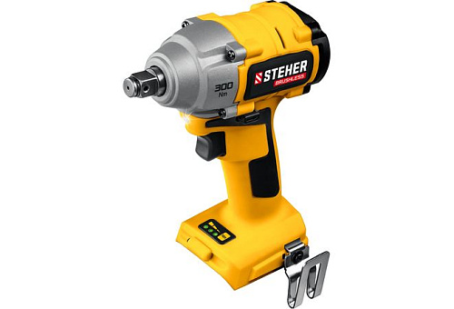  Гайковерт бесщёточный, без АКБ, в коробке STEHER 20В CWB-300 