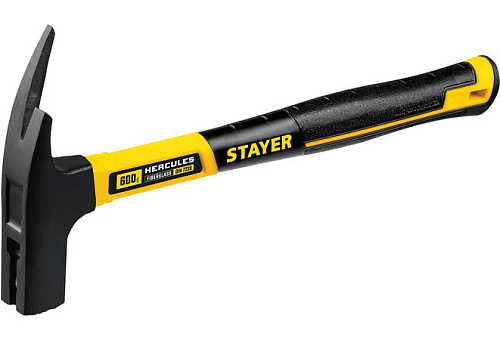  Молоток кровельщика с фиберглассовой рукояткой STAYER Hercules 600 г 