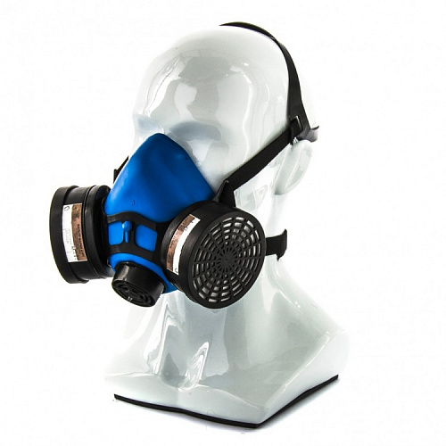  Полумаска изолирующая ИСТОК-300/400 со сменными комбинированными фильтрами А1Р1 
