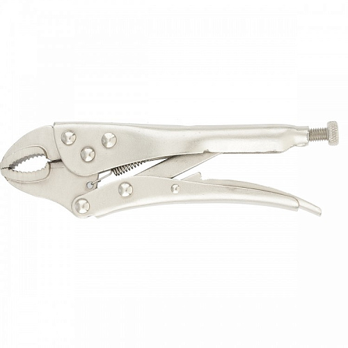  Зажим ручной, 180 мм, полукруглый захват// SPARTA 