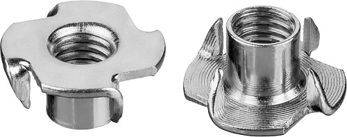  Гайка врезная, M5x8мм, 5 кг (2000 шт.), оцинкованная, ЗУБР 