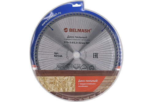  Диск пильный 315x3,4/2,2x32/30/ 80T RD134A  