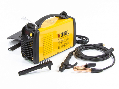  Аппарат инвертор дуговой сварки 160 А, ПВР DENZEL ММА-160ID 94345 