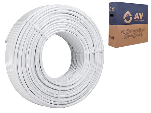  Труба металлопластиковая Multilayer Pe-Xb/AL/Pe-Xb 16х2.0 200м, AV Engineering 