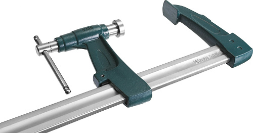  Струбцина тип F 160/80 мм, 300 кгс, KRAFTOOL FORGE FF 