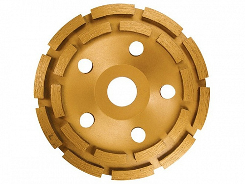  Чашка алмазная зачистная 125 мм двухрядная // MATRIX 