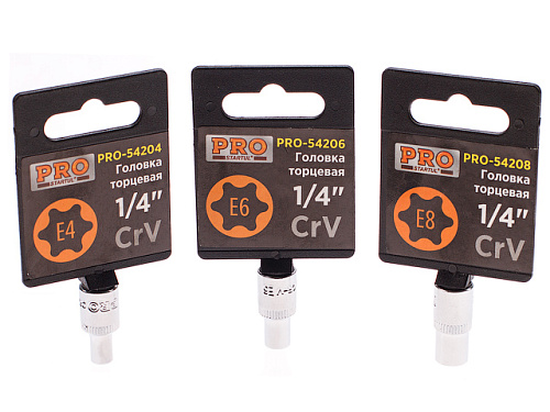  Головка "звездочка" 1/4" Е7 PRO STARTUL (PRO-54207) 