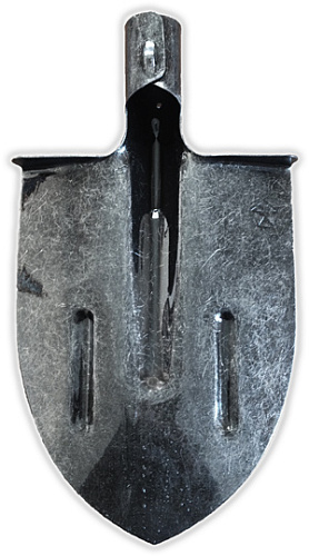  Лопата штыковая остроконечная без черенка ( Сталь 65Г ) 