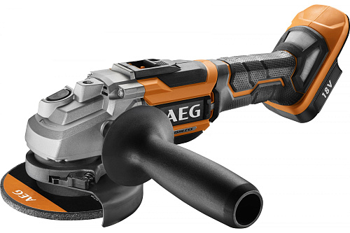  AEG Углошлифмашина 18В BEWS18-115BL-0 без аккумулятора в комплекте 