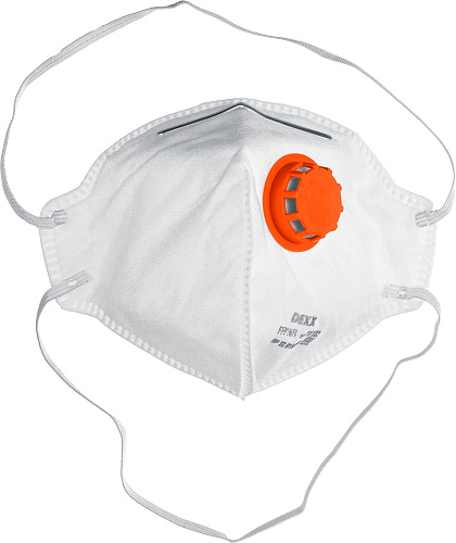  Плоская полумаска фильтрующая STAYER FV-80 FFP1 с клапаном 