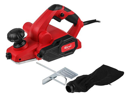  Рубанок электрический WORTEX LX PL 2006-1 в кор. 650 Вт, шир. до 82 мм, глуб. до 2.0 мм 