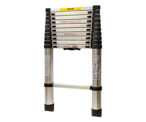  Лестница телескопическая 3,2 м (без чехла) 