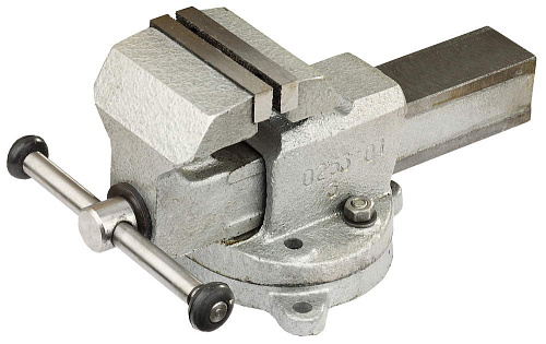  Тиски слесарные ЗУБР "ЭКСПЕРТ" с поворотным основанием, 140мм 