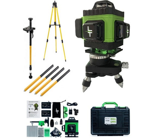  LT Профессиональный Лазерный уровень L16-360Z + штатив 3.6м + тренога 1.6м L16-360Z/3.6м/1.6м 