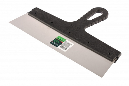  Шпатель нержавеющая сталь 300 мм, пластмассовая ручка // СИБРТЕХ 