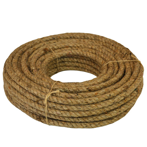  Веревка джутовая 8 мм 20 м STARFIX 