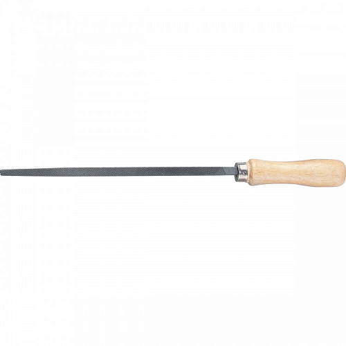  Напильник, 300 мм, квадратный, деревянная ручка// СИБРТЕХ 