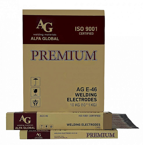  Электроды AG E-46 PREMIUM   d= 2,0*300  1,0кг 