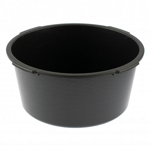  Таз строительный круглый, черный, 16л // Сибртех 