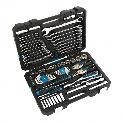  Набор инструментов 78 пред. , 120 зубьев, CrV, 1/4", 1/2" Gross 