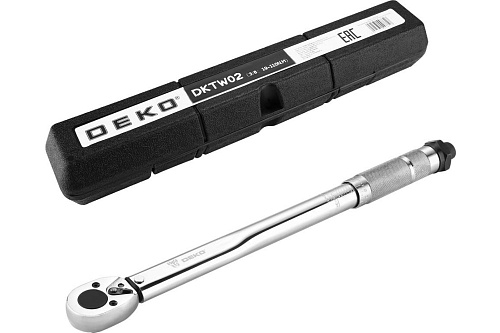  DEKO Ключ динамометрический DKTW02 3/8, 19-110 Нм065-0342 