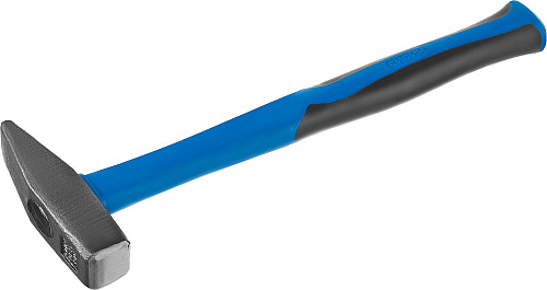  Молоток кованый СИБИН с фиберглассовой двухкомпонентной рукояткой, 0,5 кг 