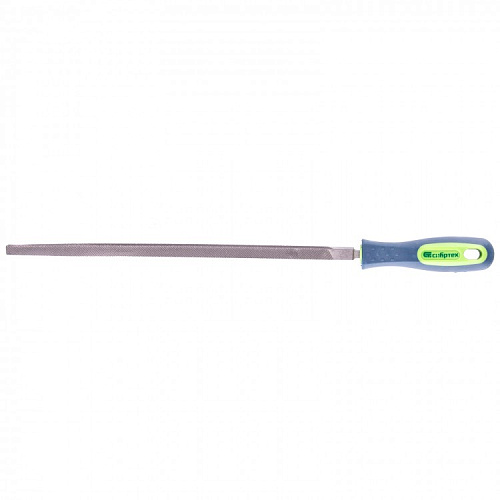  Напильник, 300 мм, квадратный, двухкомпонентная рукоятка, №2// Сибртех 