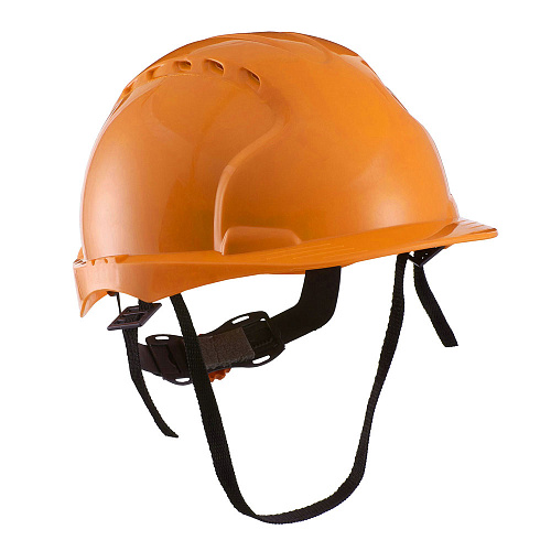  Каска строительная с храповиком (оранж.) 