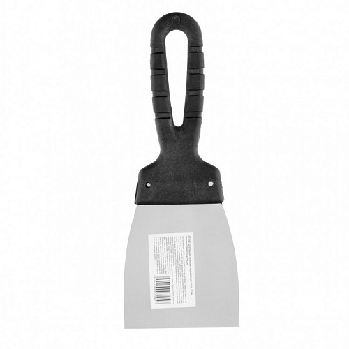 Шпательная лопатка из нержавеющей стали, 80 мм, пластмассовая ручка 