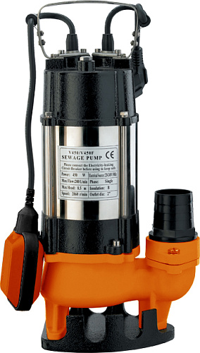  Фекальный насос ФН-450 Вихрь 