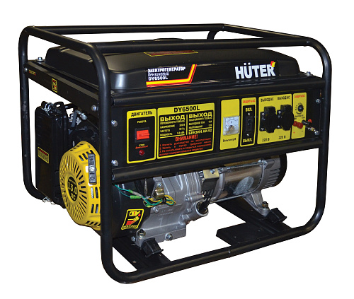  Электрогенератор DY6500L Huter 