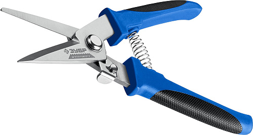  Универсальные технические ножницы ЗУБР СУПЕРНОЖНИЦЫ 200 мм 