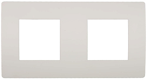  Панель СВЕТОЗАР накладная горизонтальная, 2 гнезда 